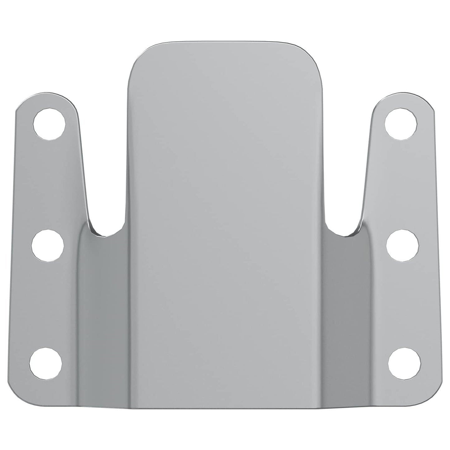 Flush Mount Bracket 2 pcs sølv 75 x 66 x 1,4 mm Stål