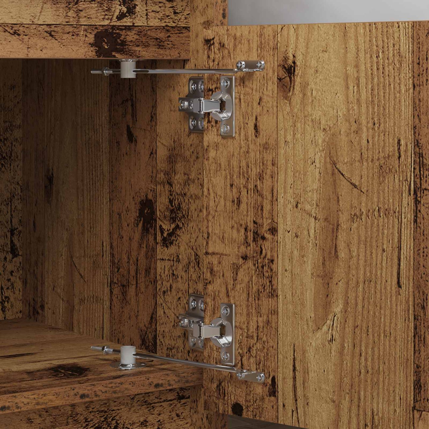 Lokkstøttehengsel 12 pcs sølv 194 x 36 x 18 mm Jern