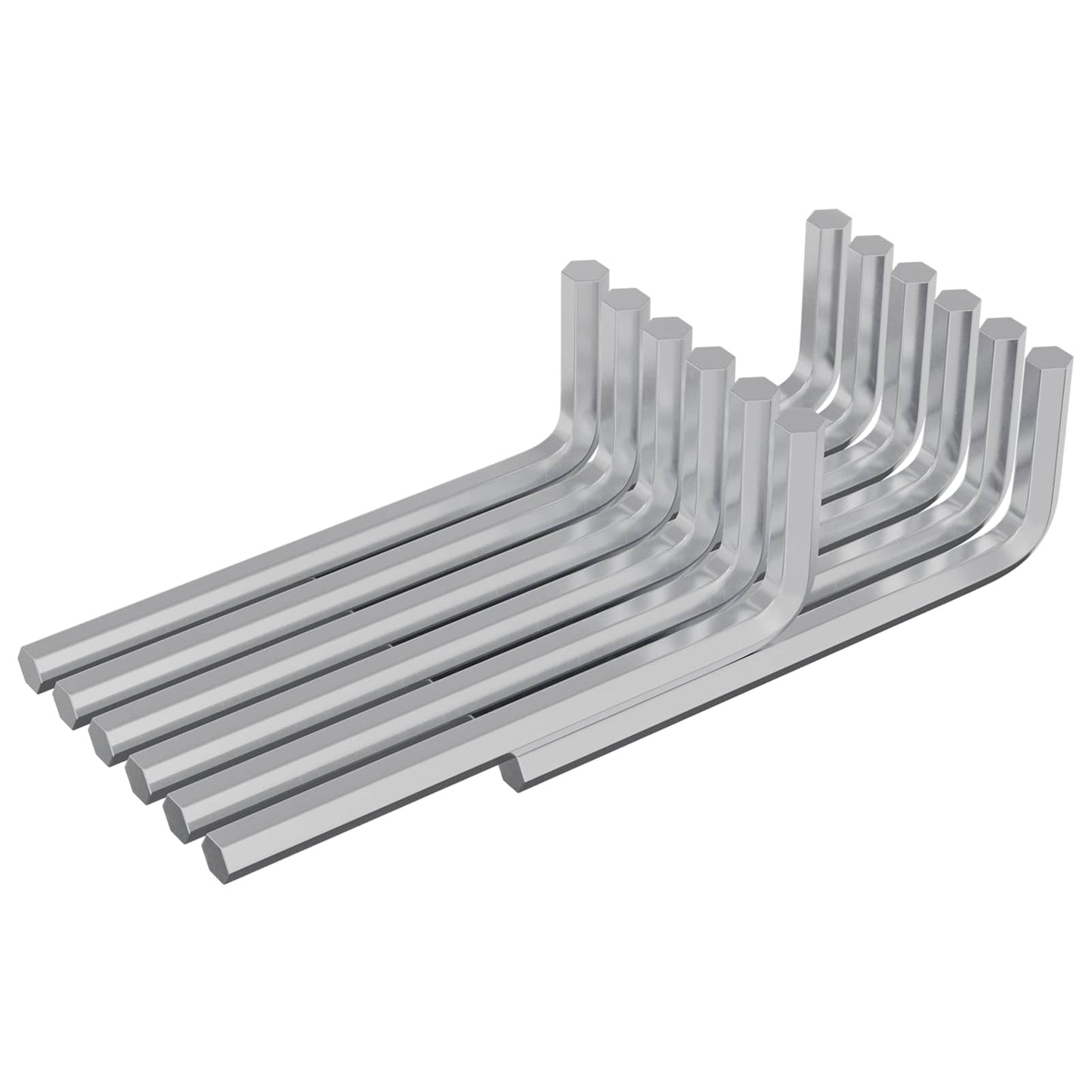 Unbrakonøkkel 1800 pcs sølv 32 x 86 mm Stål