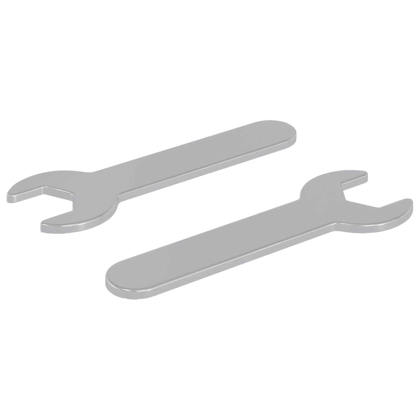 Skiftenøkkel 2 pcs sølv 13 mm Jern