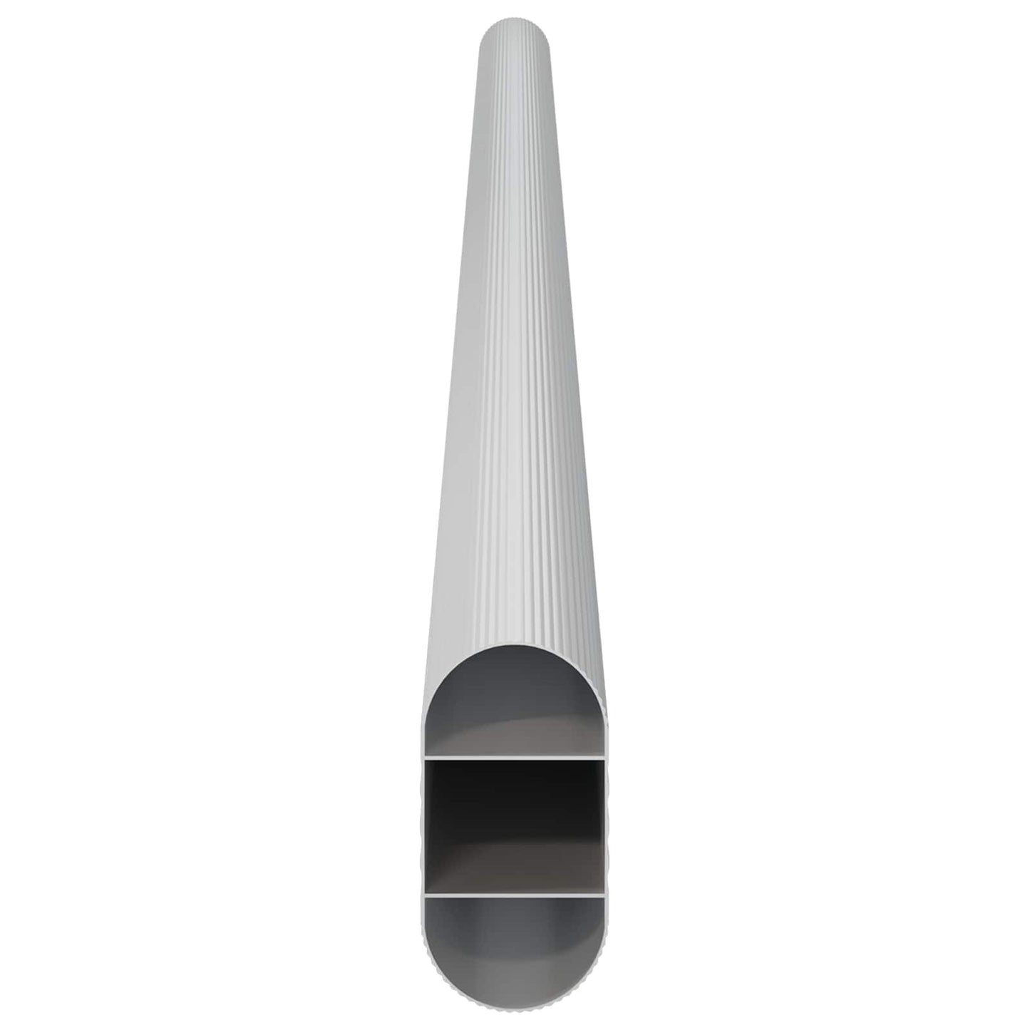 Klesslanger 2 pcs sølv 472 x 15 x 29 mm Aluminium Legering