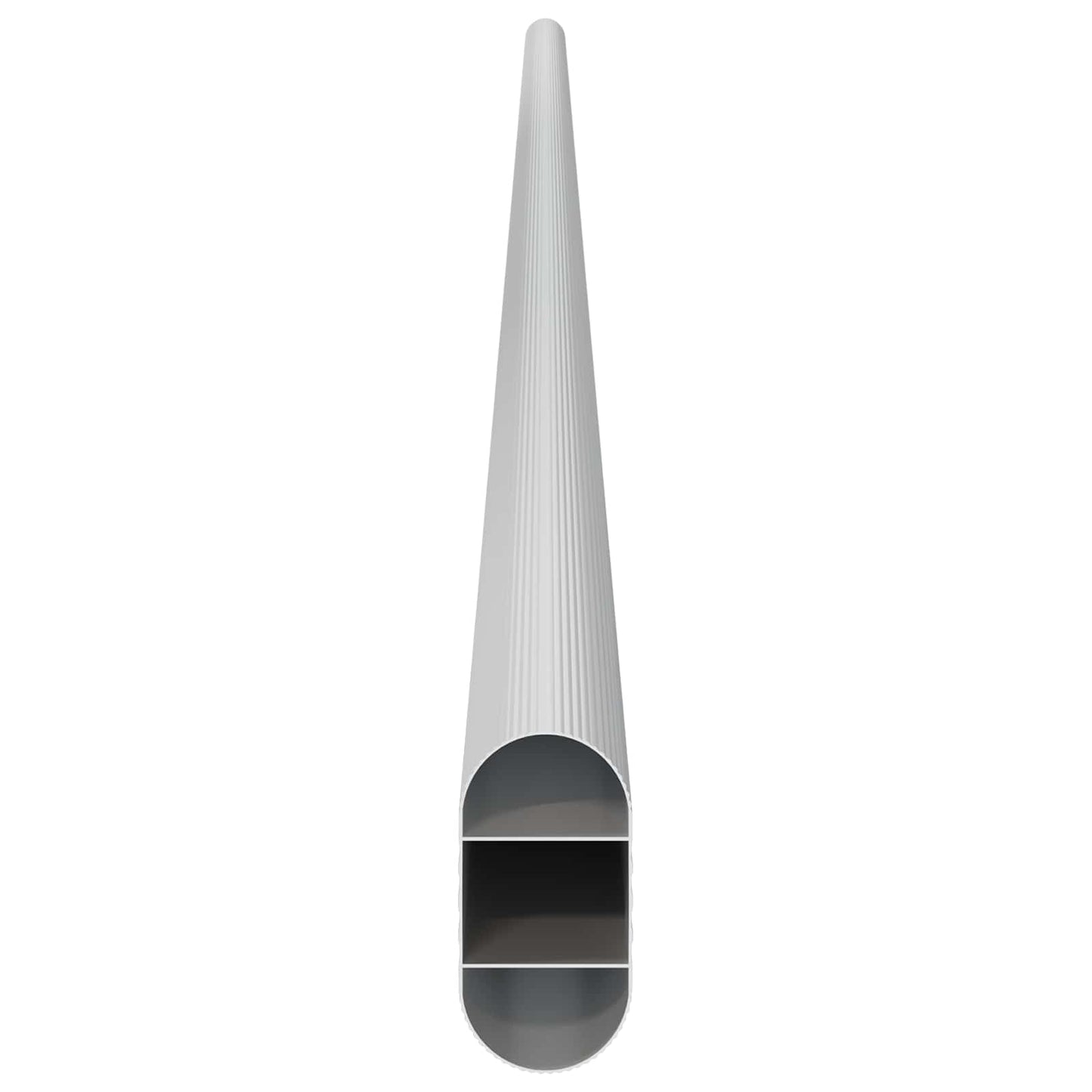 Klesslanger 12 pcs sølv 964 x 15 x 29 mm Aluminium Legering