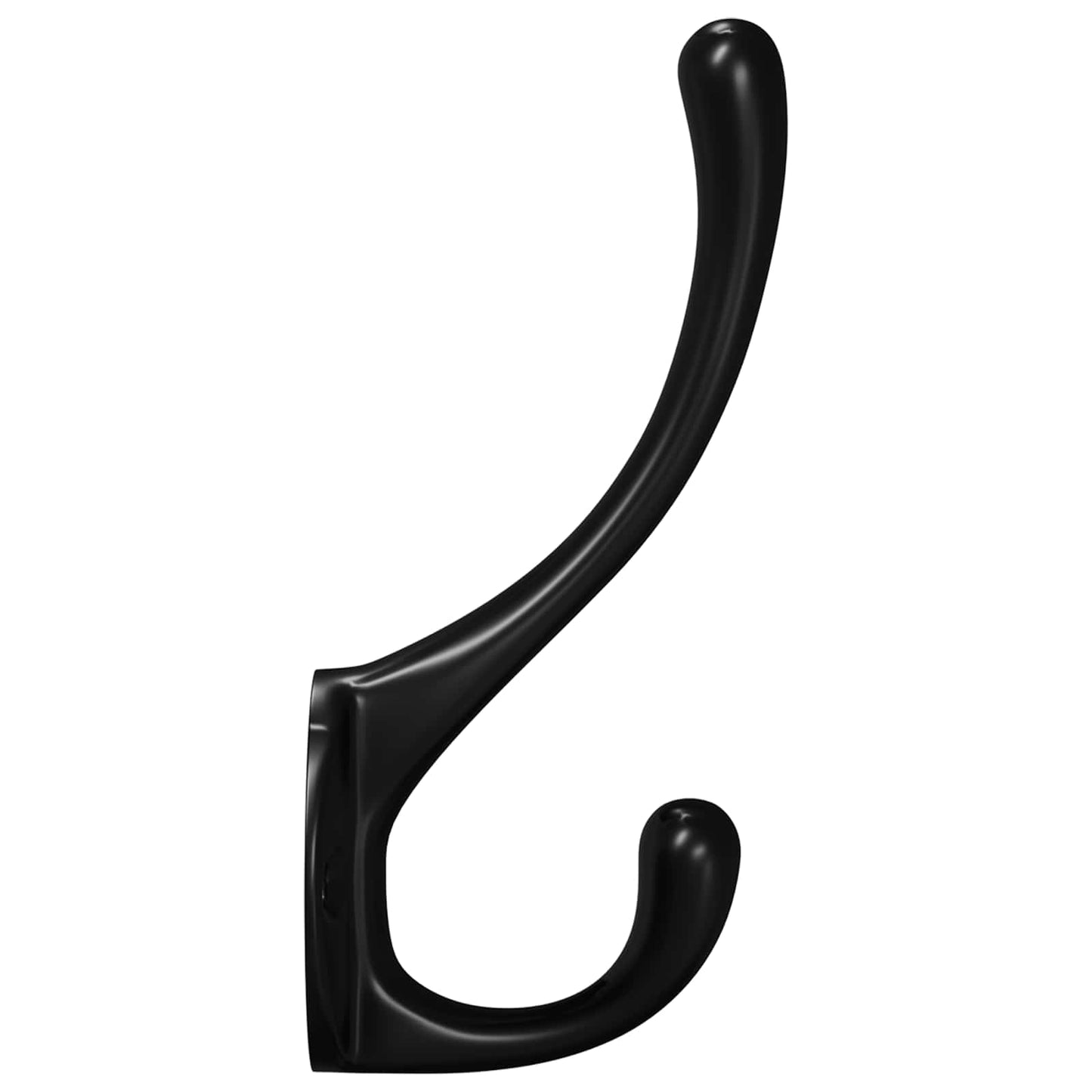 Tøy krok 12 pcs Svart 102 x 29 x 47mm Sinklegering