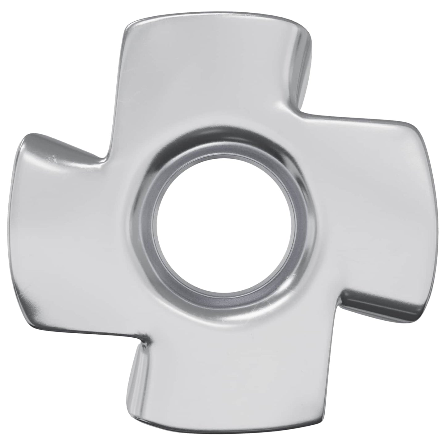 Pronget T-mutter 2 pcs sølv M6 mm Stål