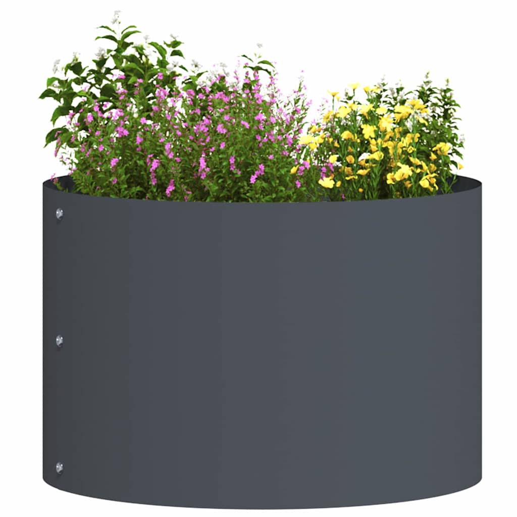 Plante ring Antrasitt 30 x 30 x 20 cm Kaldvalsestål