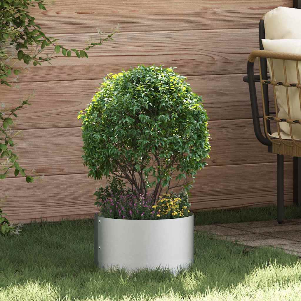 Plante ring sølv 30 x 30 x 20 cm Galvanisert Stål