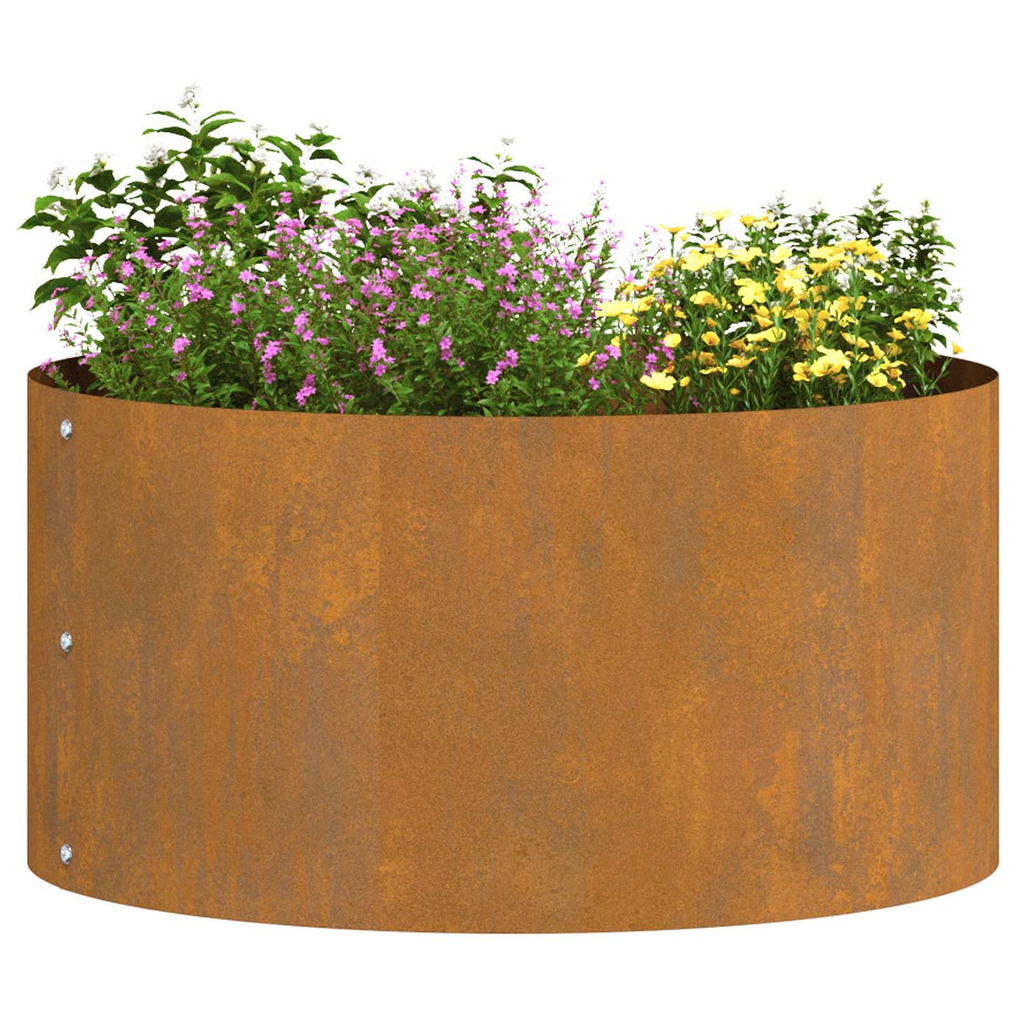 Plante ring Brun 40 x 40 x 20 cm Cortenstål