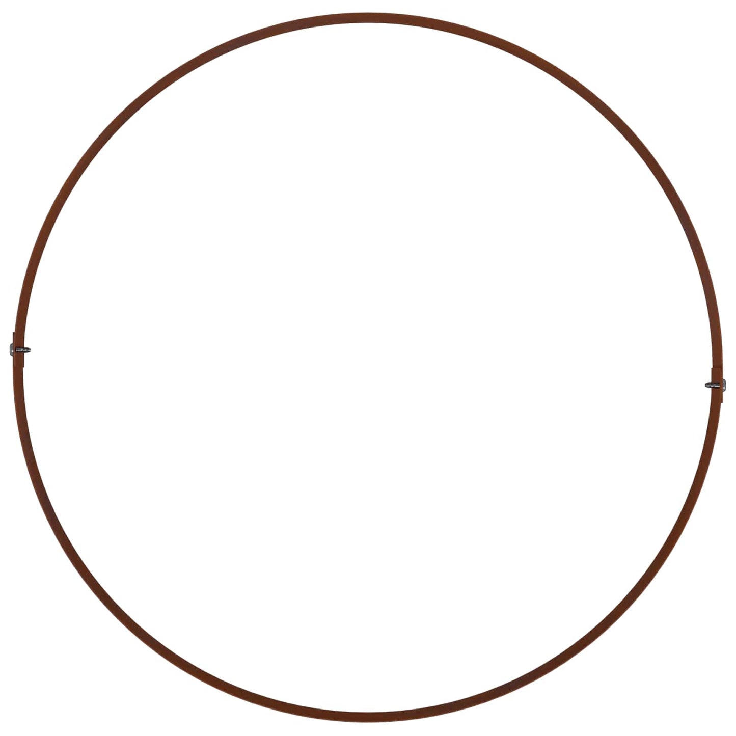 Plante ring 5 pcs Brun 40 x 40 x 20 cm Cortenstål