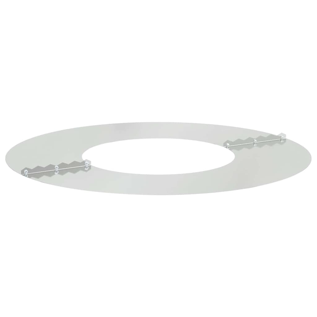 passende for Flat Tre Ring sølv Ø30 / 60 cm Galvanisert stål