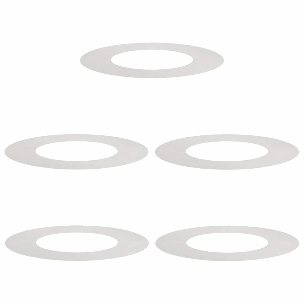 passende for Flat Tre Ringer 5 pcs sølv Ø40 / 70 cm