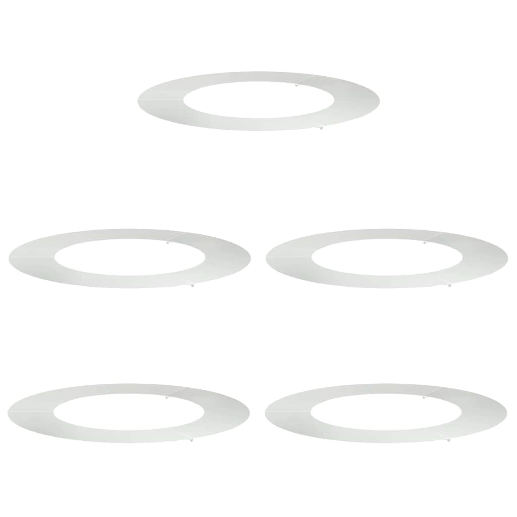 passende for Flat Tre Ringer 5 pcs sølv Ø50 / 80 cm