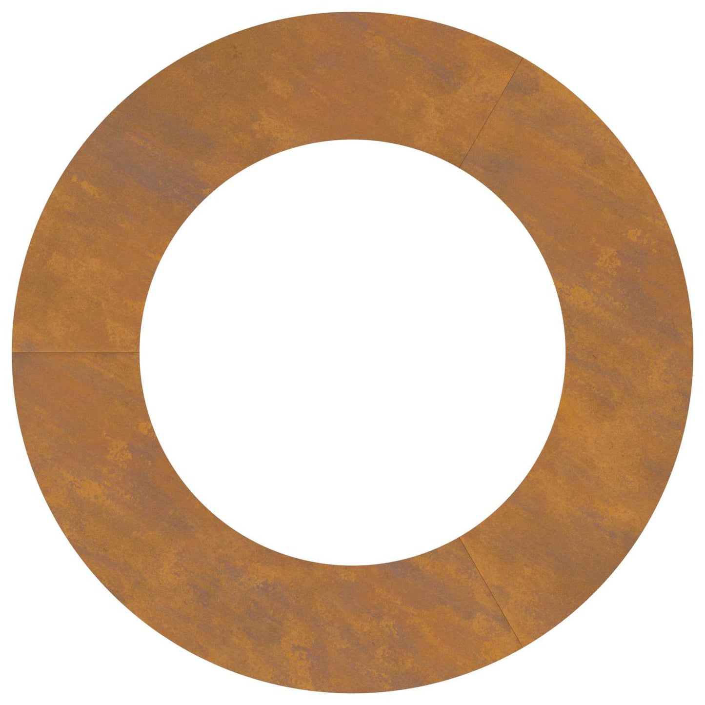passende for Flat Tre Ring Brun Ø50 / 80 cm Cortenstål