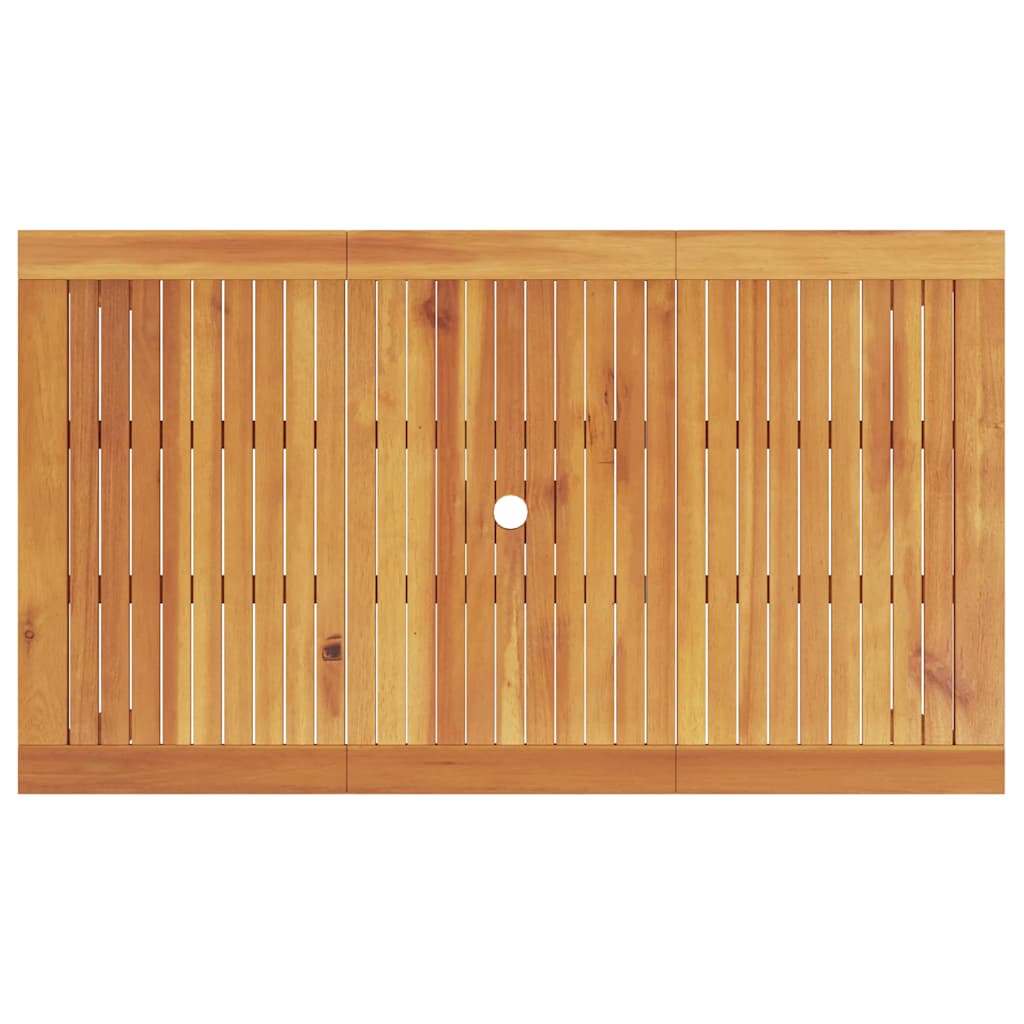 Hage Spisegruppe 7 pcs Brun Solid akasietre