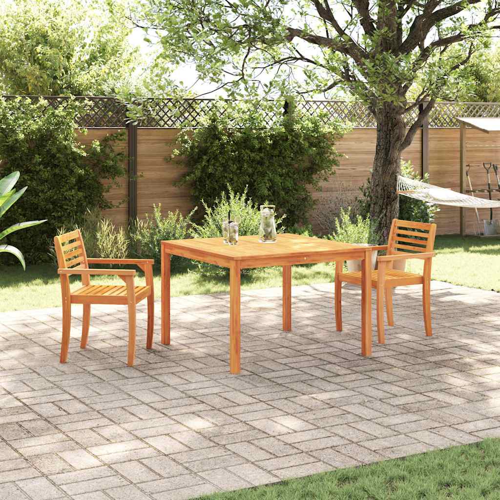 Hage Spisegruppe 3 pcs Brun Solid akasietre