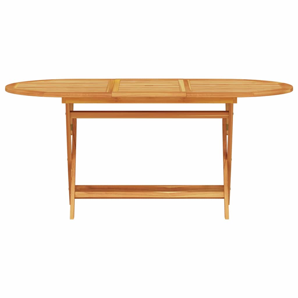 Hage Spisegruppe 7 stk. Brun Solid akasietre