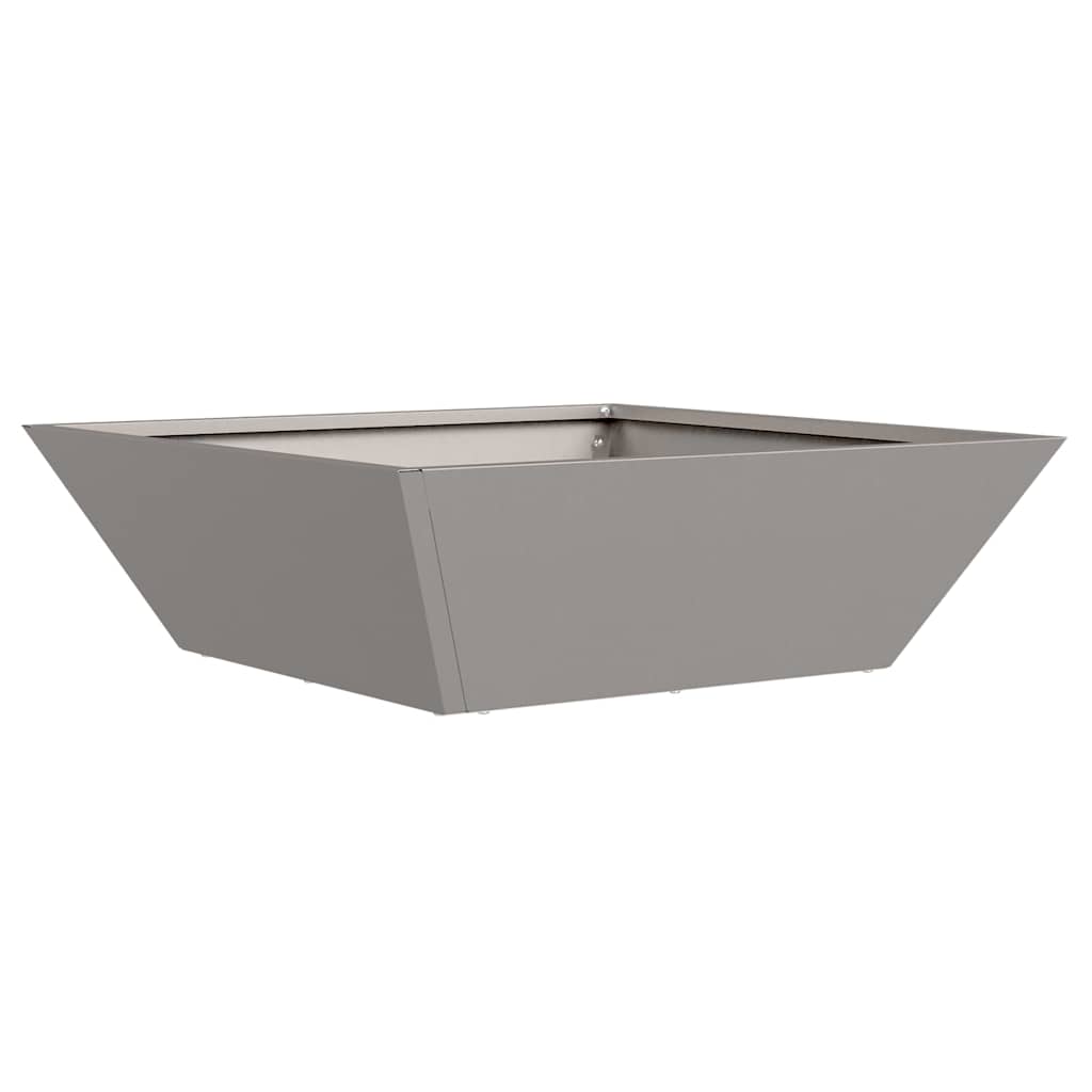Hageblomsterpotte 5 pcs Rusten 50 x 50 x 15 cm Cortenstål