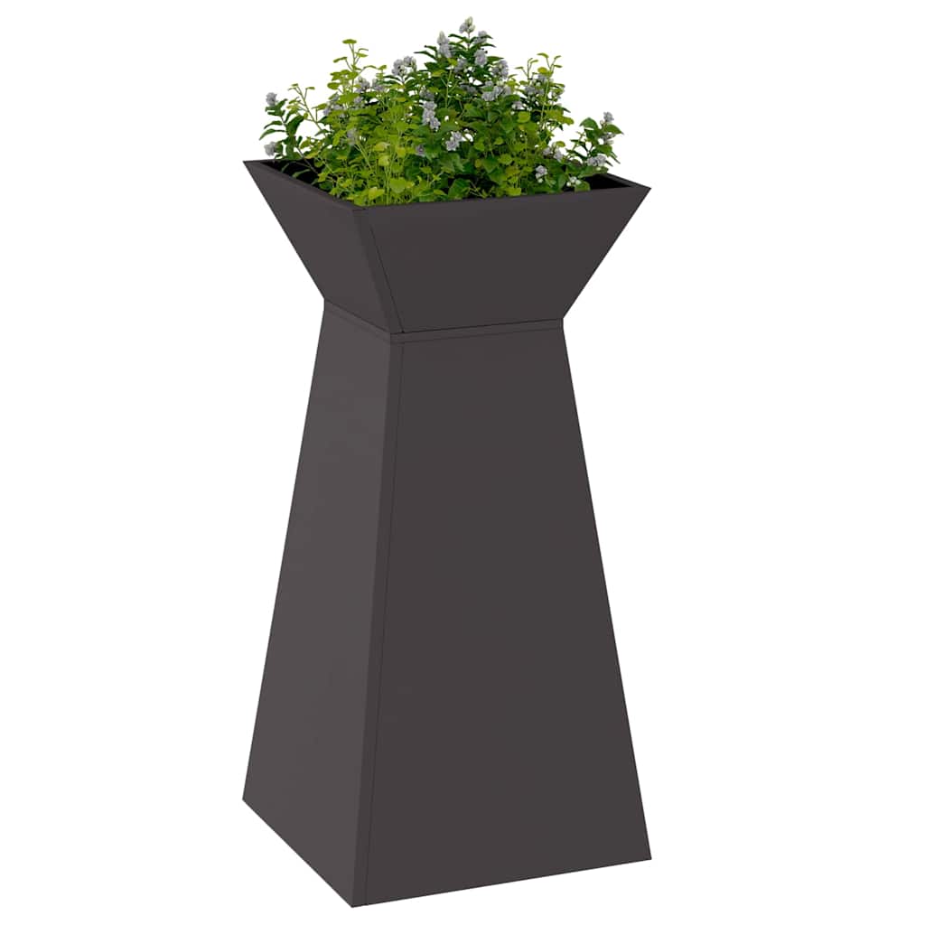 Søyleplanter Svart 35 x 35 x 73 cm