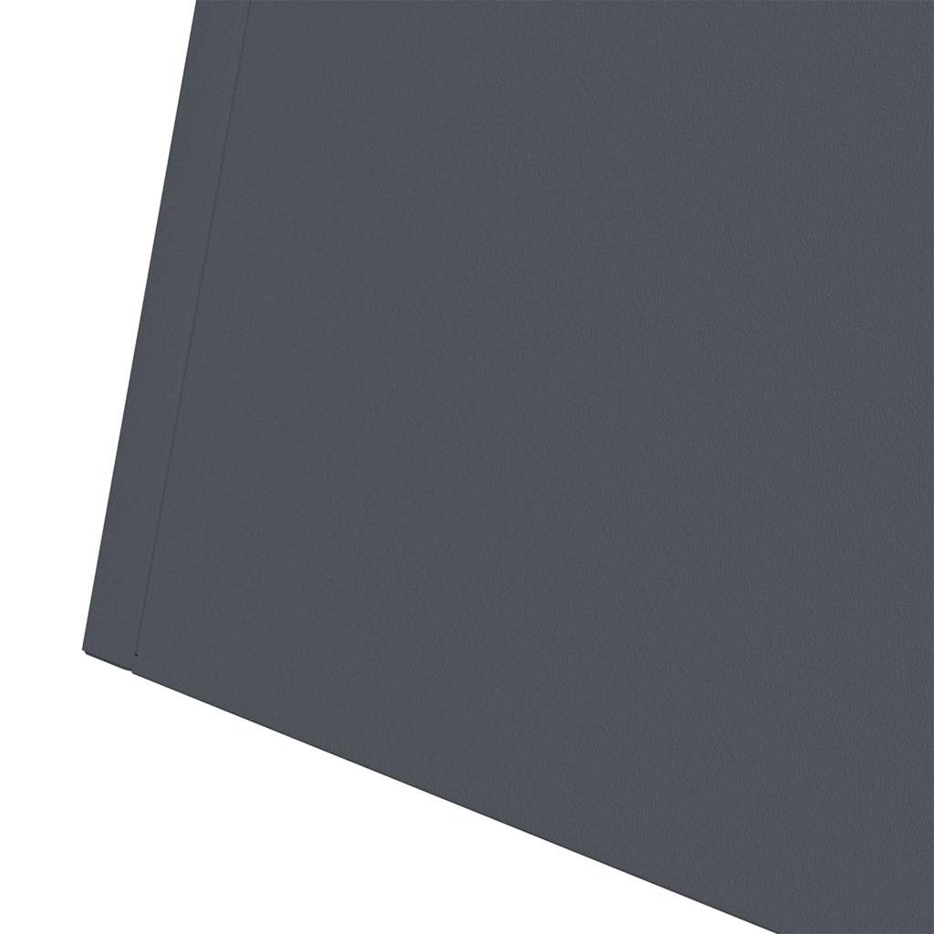 Søyleplanter 2 pcs Antrasitt 35 x 35 x 73 cm