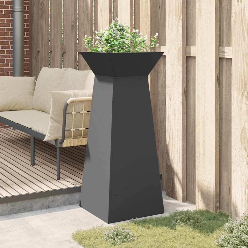Søyleplanter Svart 40 x 40 x 100 cm