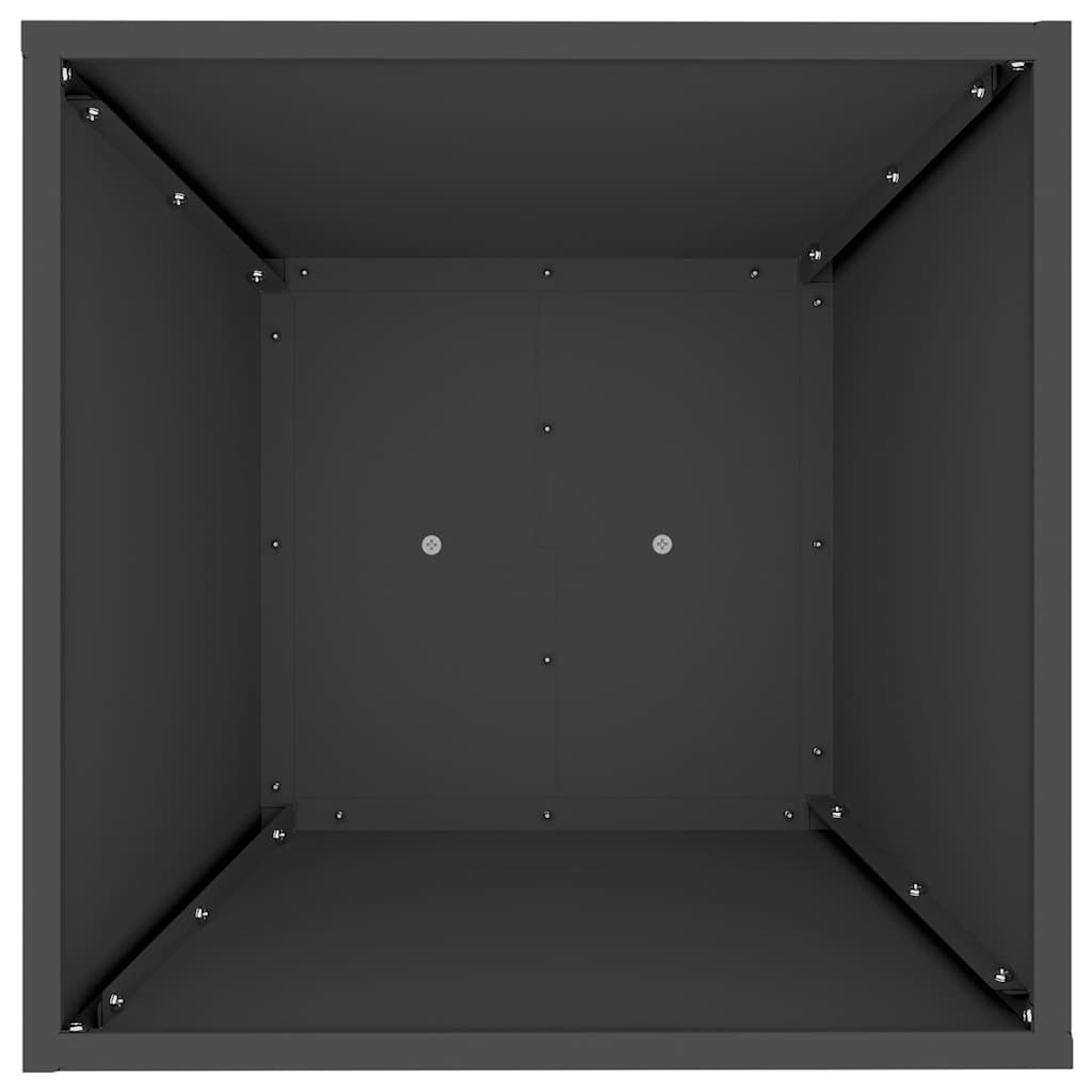 Søyleplanter Svart 40 x 40 x 100 cm