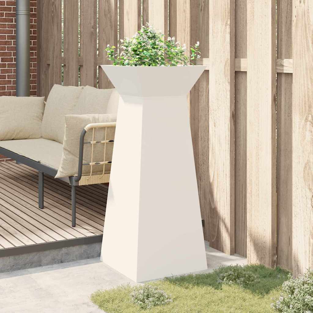 Søyleplanter Hvit 40 x 40 x 100 cm