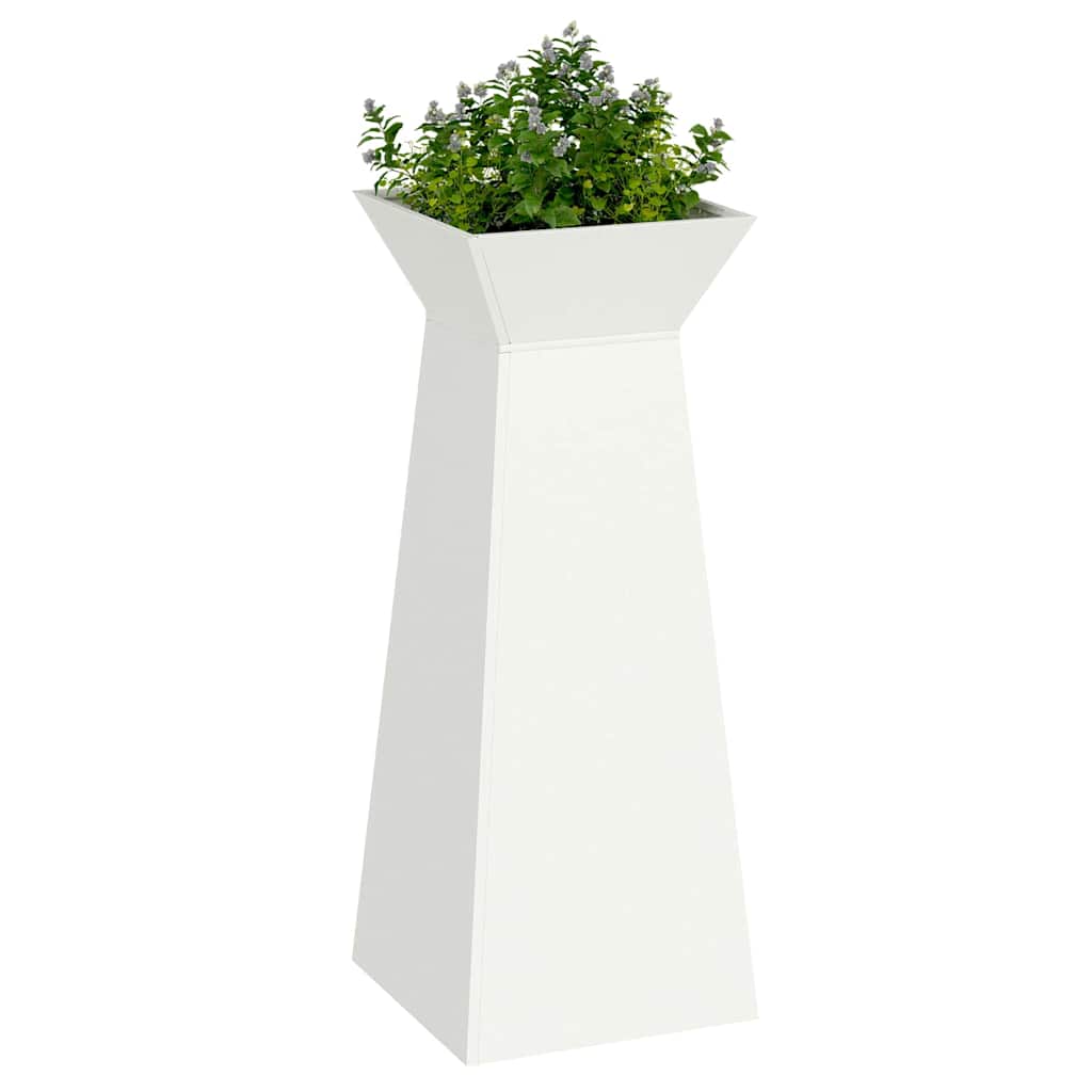Søyleplanter Hvit 40 x 40 x 100 cm