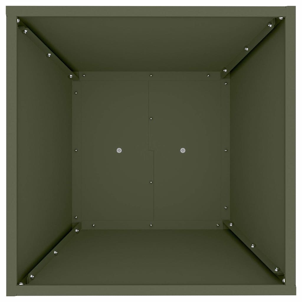 Søyleplanter Olivengrønn 40 x 40 x 100 cm