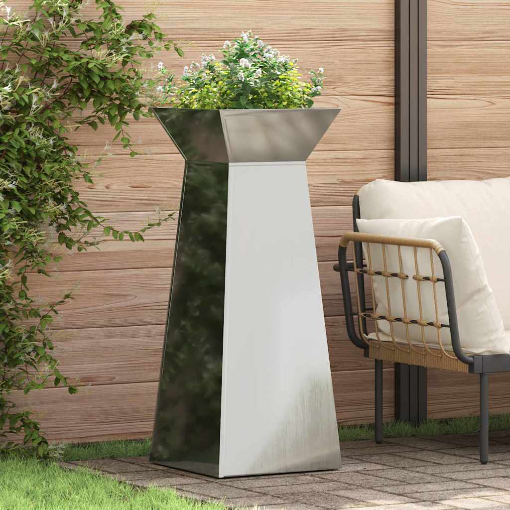 Søyleplanter sølv 40 x 40 x 100 cm
