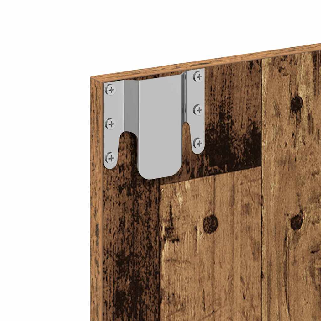 Speilskap Gammelt tre 60 x 31,5 x 62 cm Konstruert tre