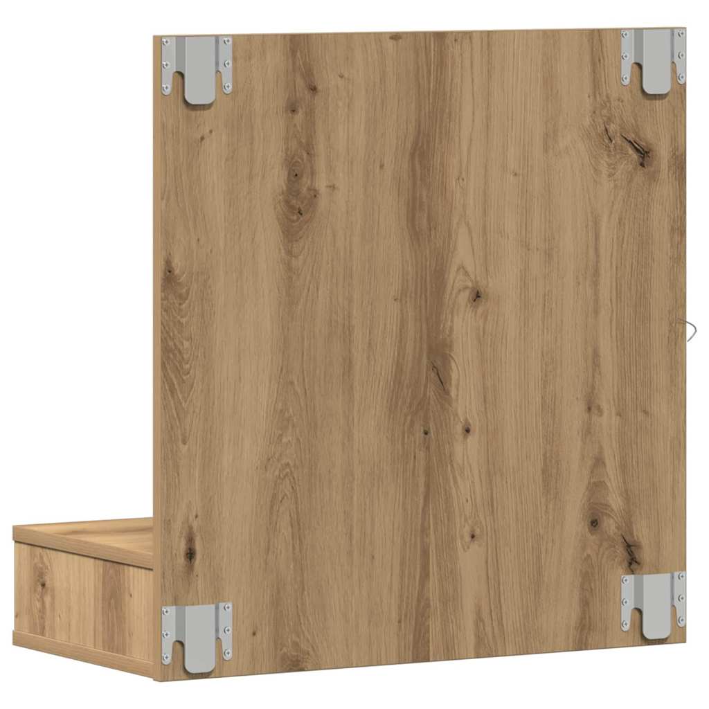 Speilskap Artisan Eik 60 x 31,5 x 62 cm Konstruert tre
