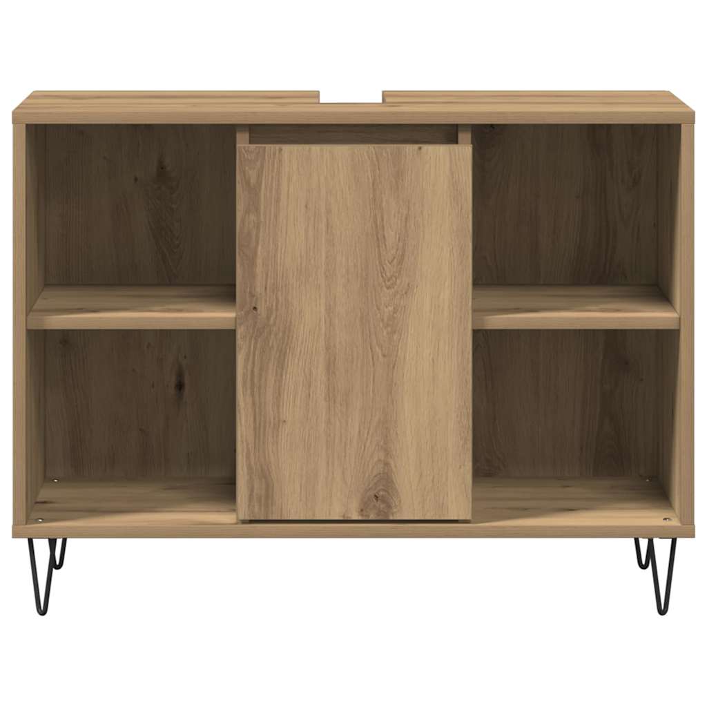 Baderomsskap Artisan Eik 80 x 33 x 60 cm Konstruert tre