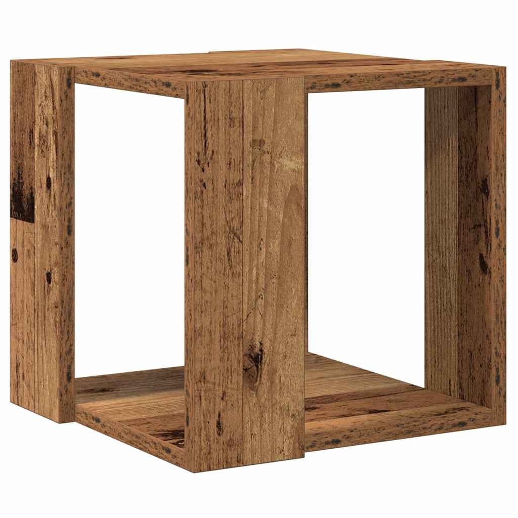 Kaffebord Gamle tre 32 x 32 x 30 cm Konstruert tre