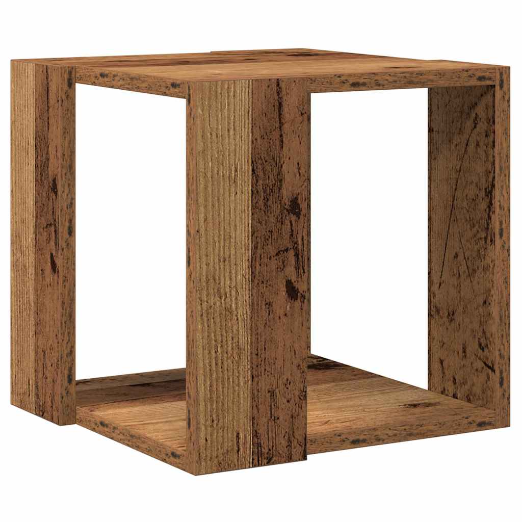 Kaffebord Gamle tre 32 x 32 x 30 cm Konstruert tre
