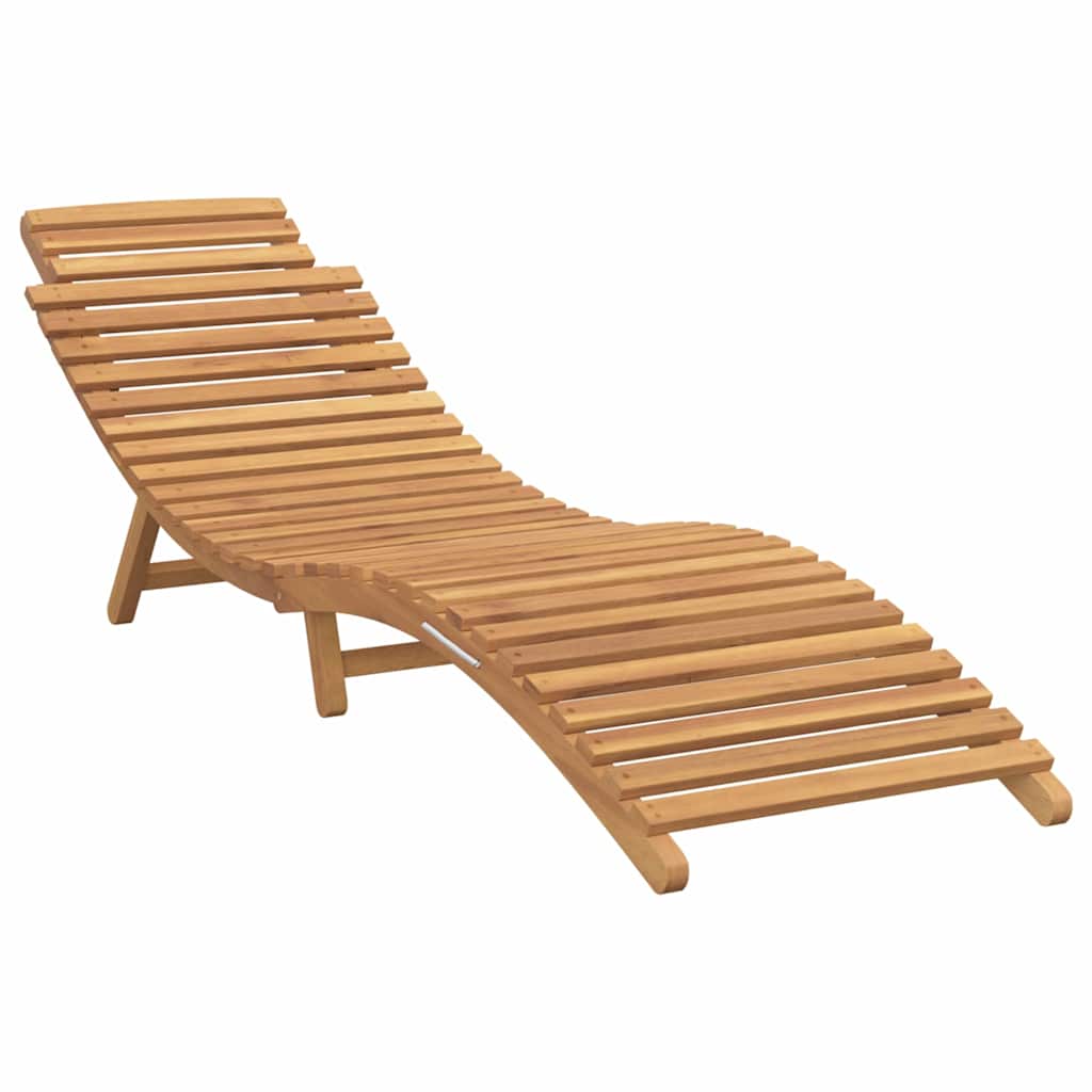 Solstol Brun 198 x 55 x 58,5 cm Massivt Teaktre