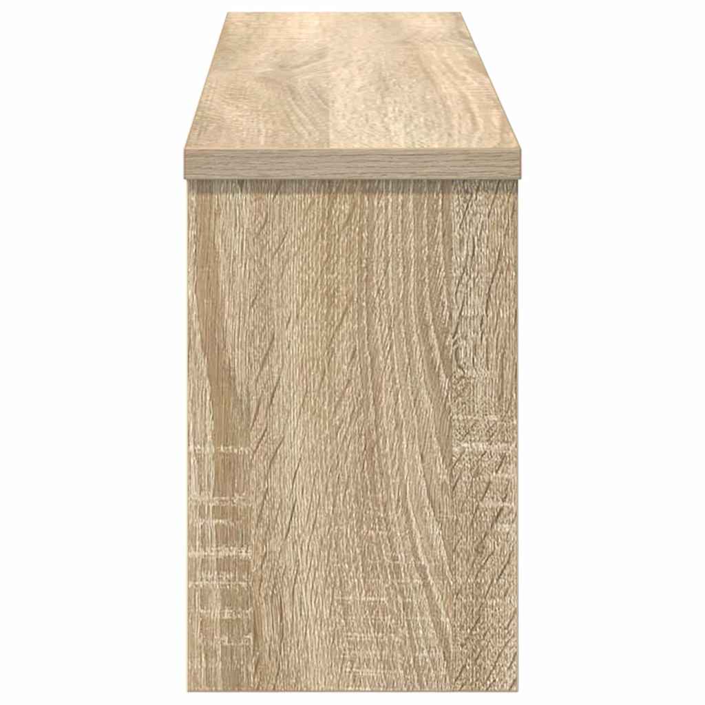 Vegghengt kleshenger Veggmontert Sonoma eik 75 x 16 x 26 cm
