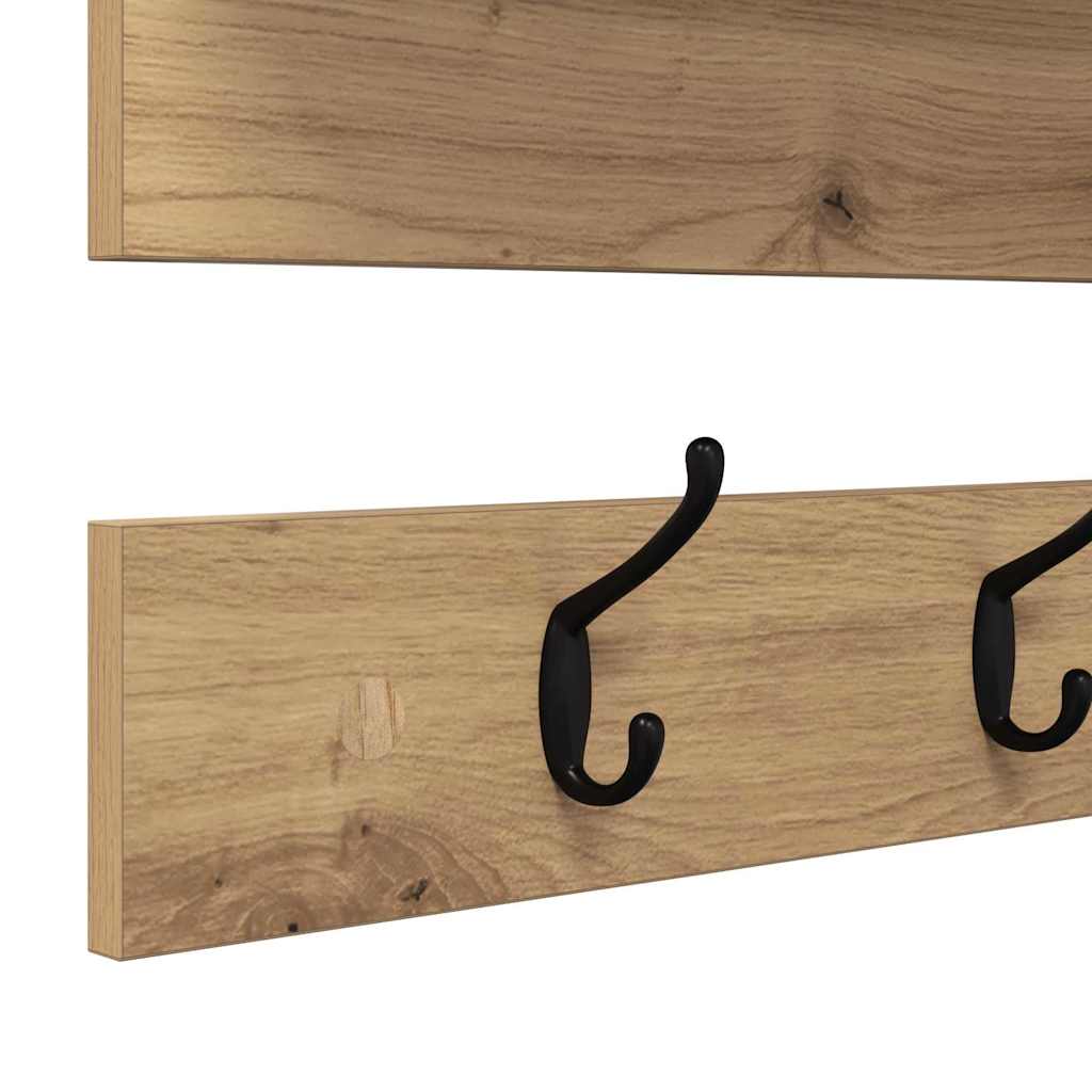 Vegghengt kleshenger Artisan Eik 90 x 15 x 36 cm Konstruert tre