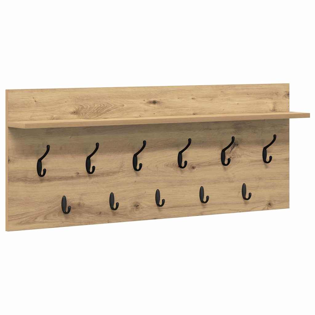 Vegghengt kleshenger Veggmontert Artisan Eik 100 x 40 x 12 cm