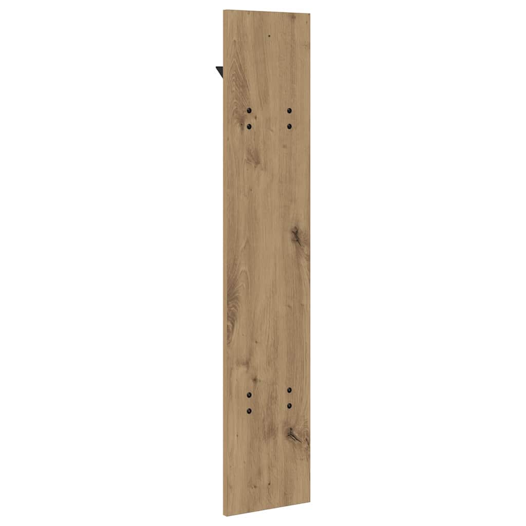 Vegghengt kleshenger Veggmontert Artisan Eik 20 x 1,5 x 100 cm