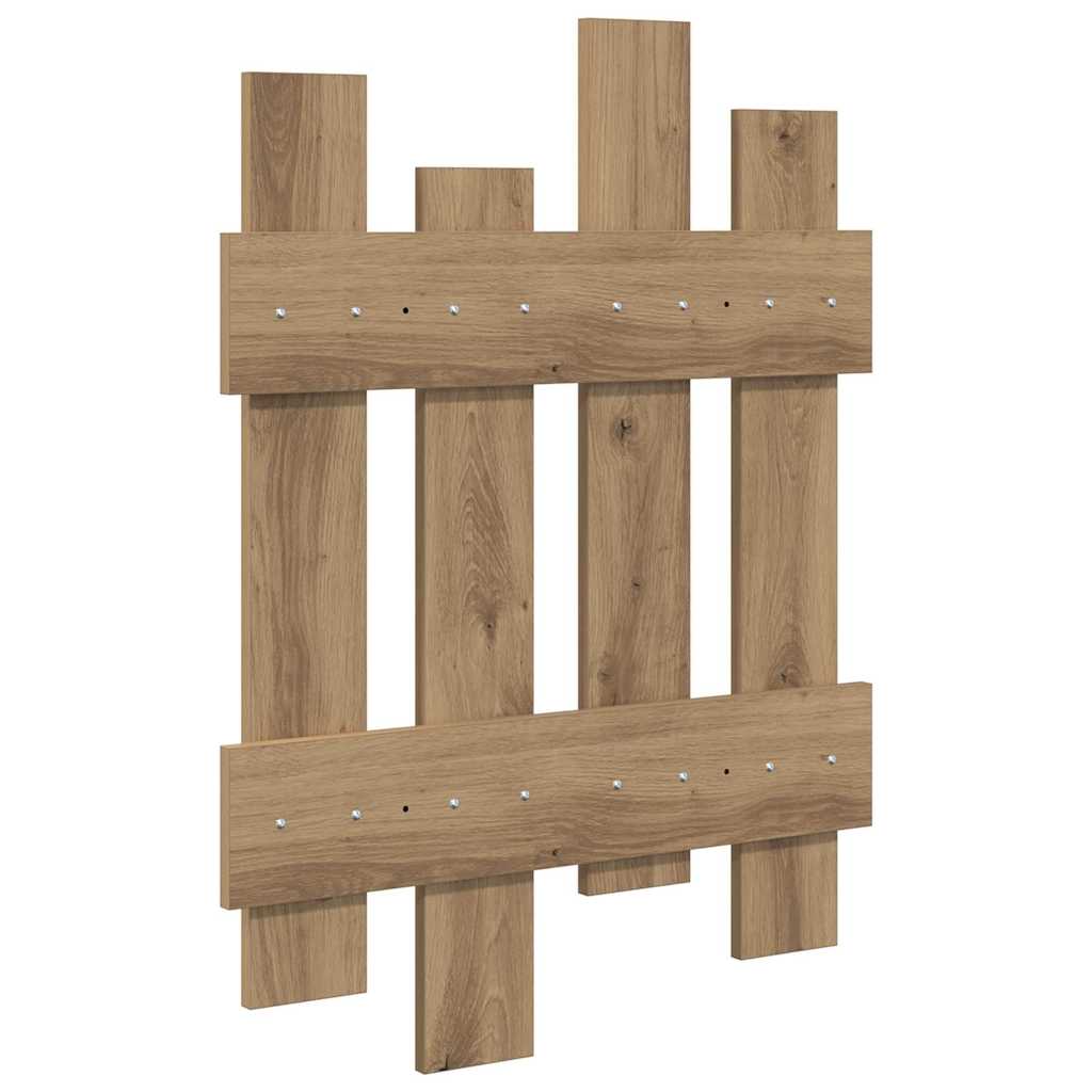 Vegghengt kleshenger Artisan Eik 60 x 3 x 82 cm Konstruert tre