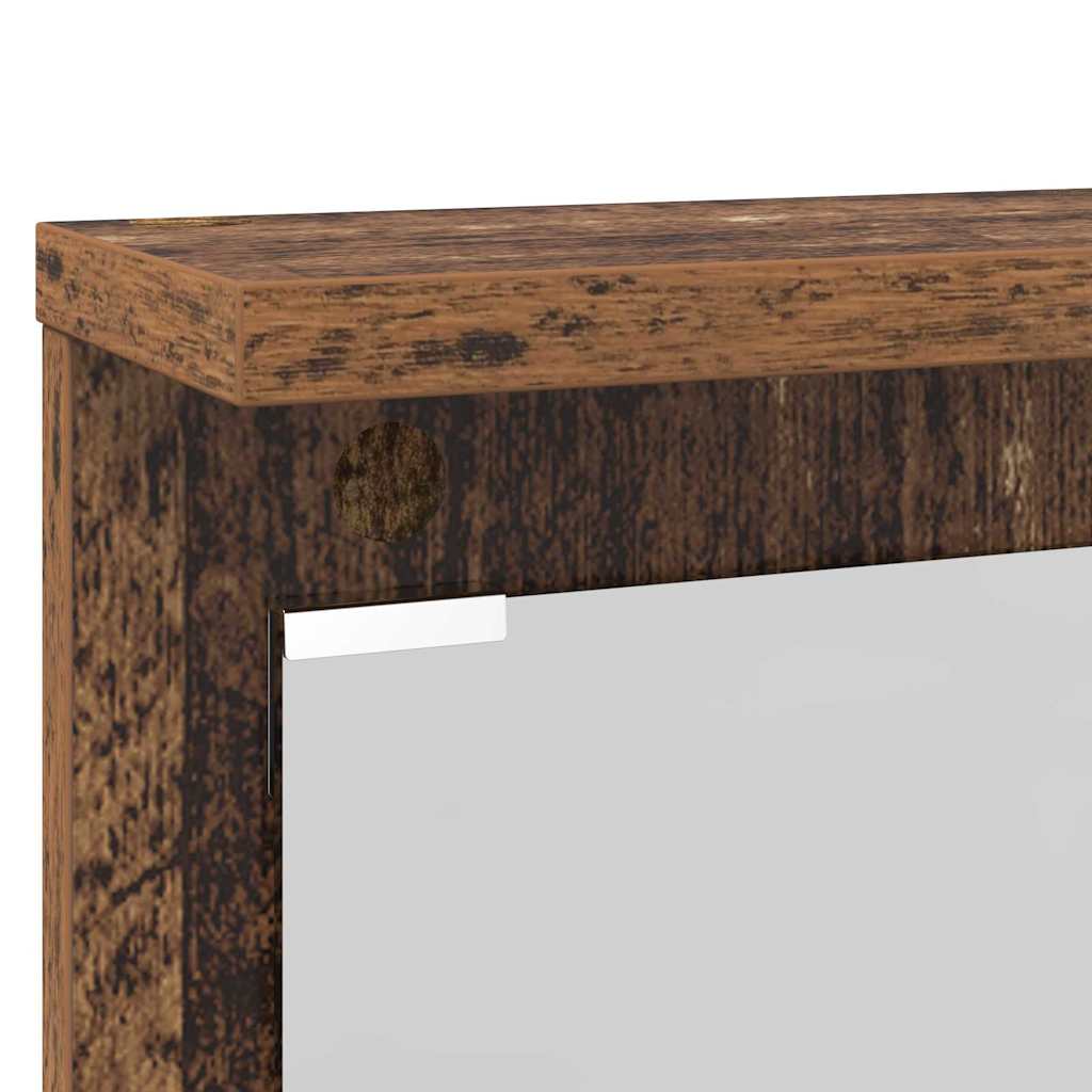 Vegghengt kleshenger Veggmontert Gammelt tre 84 x 10 x 80 cm