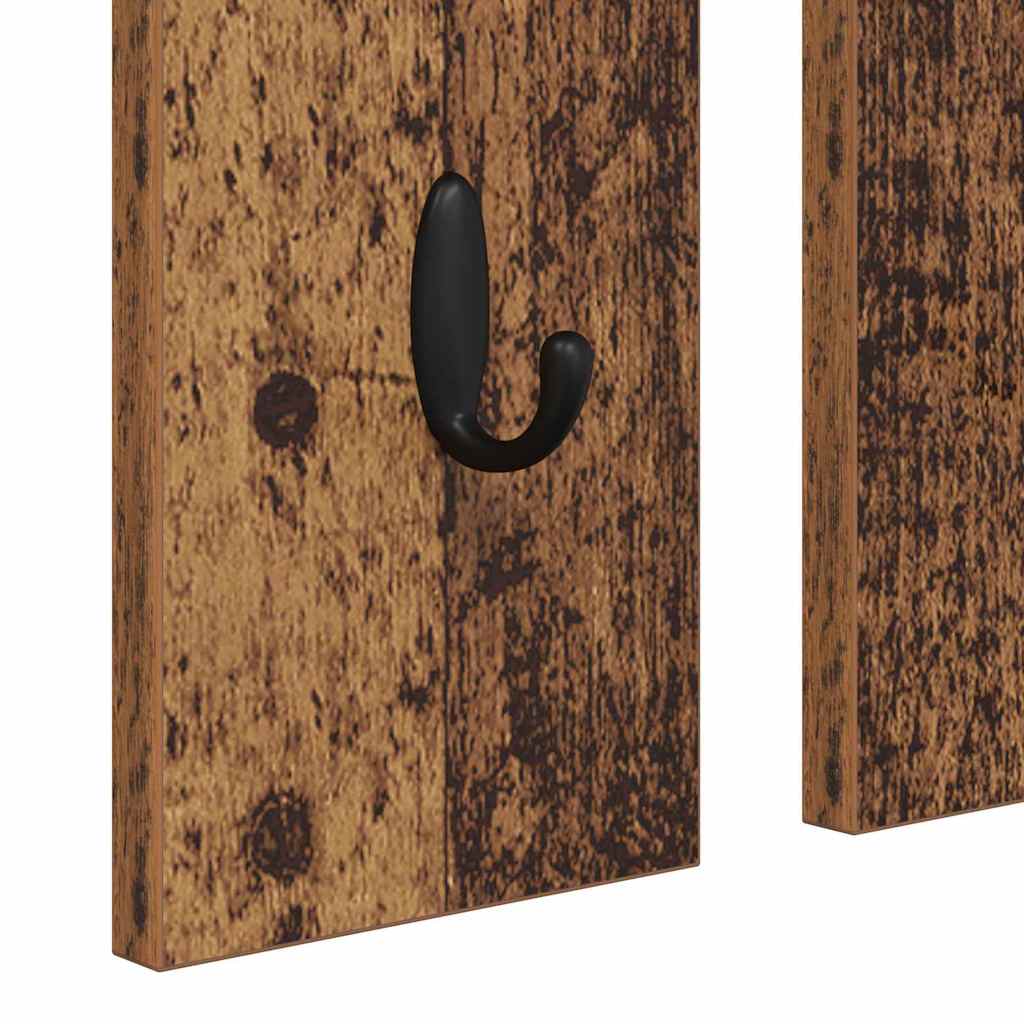Vegghengt kleshenger Veggmontert Gammelt tre 84 x 10 x 80 cm