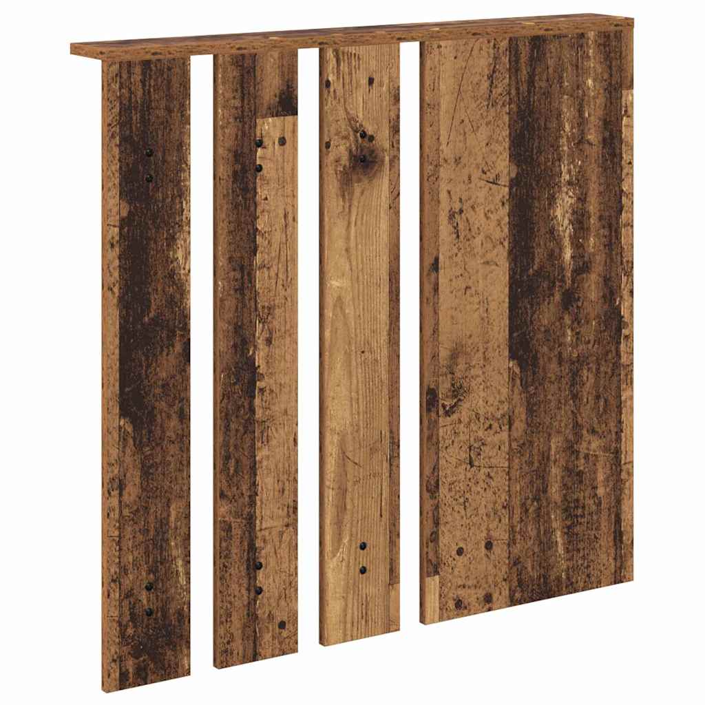 Vegghengt kleshenger Veggmontert Gammelt tre 84 x 10 x 80 cm