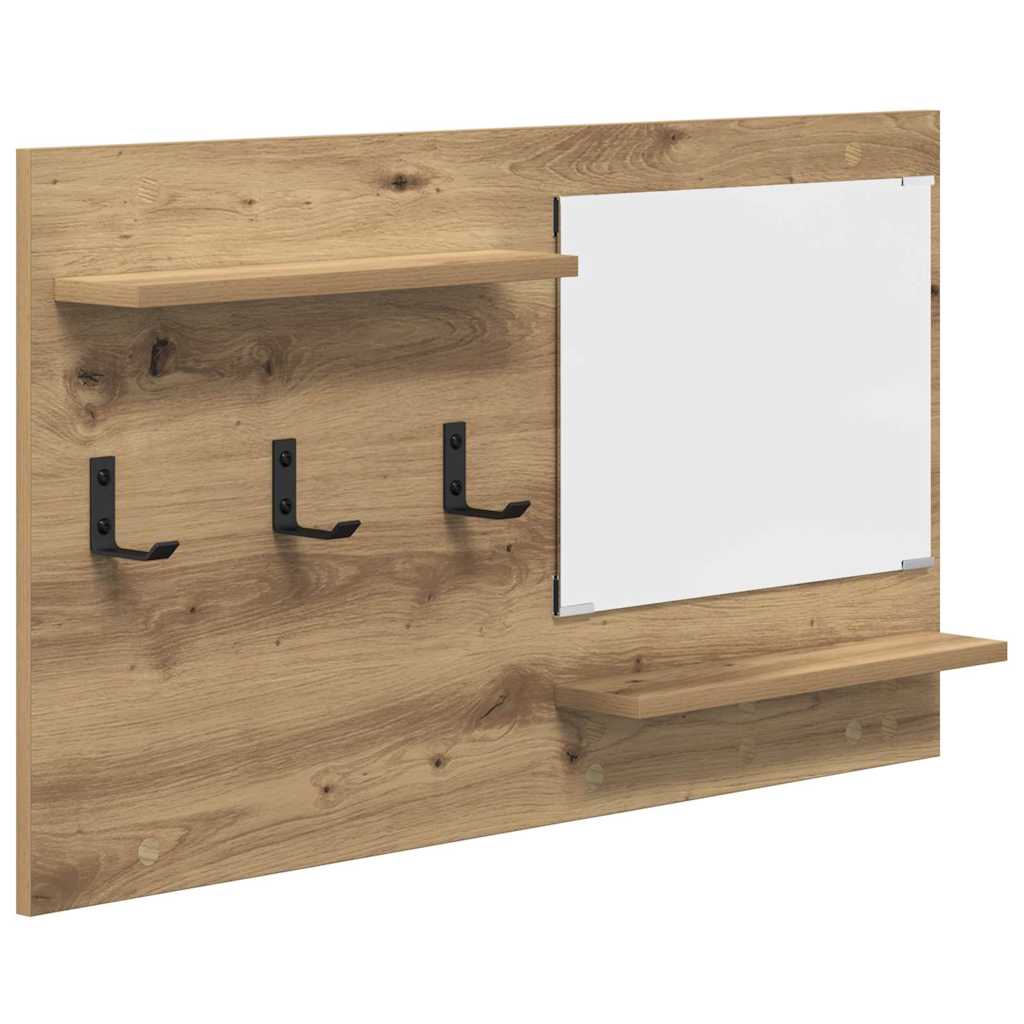 Vegghengt kleshenger Veggmontert Artisan Eik 90 x 10 x 50 cm