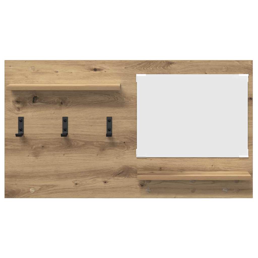 Vegghengt kleshenger Veggmontert Artisan Eik 90 x 10 x 50 cm