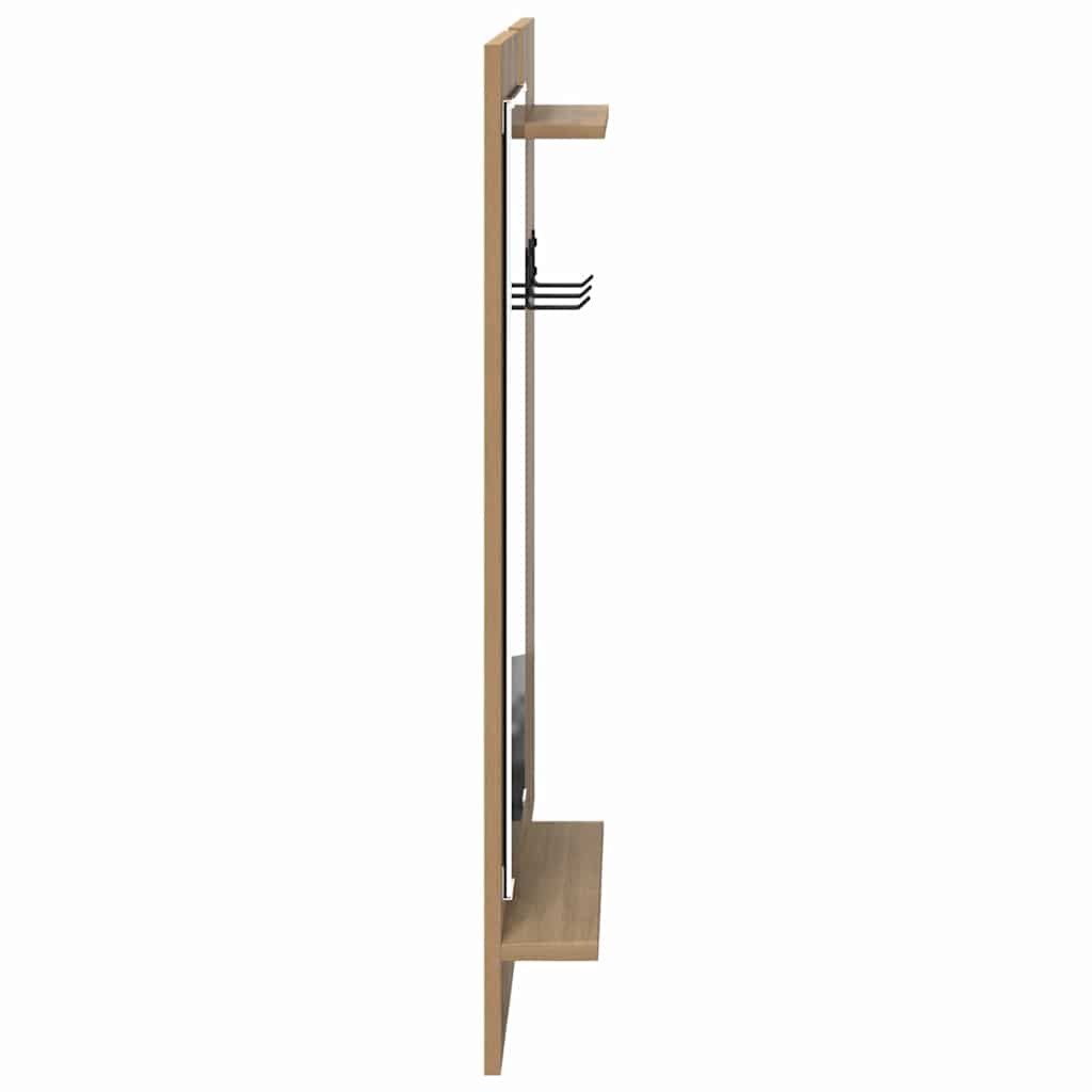 Vegghengt kleshenger Artisan Eik 70 x 10 x 90 cm Konstruert tre