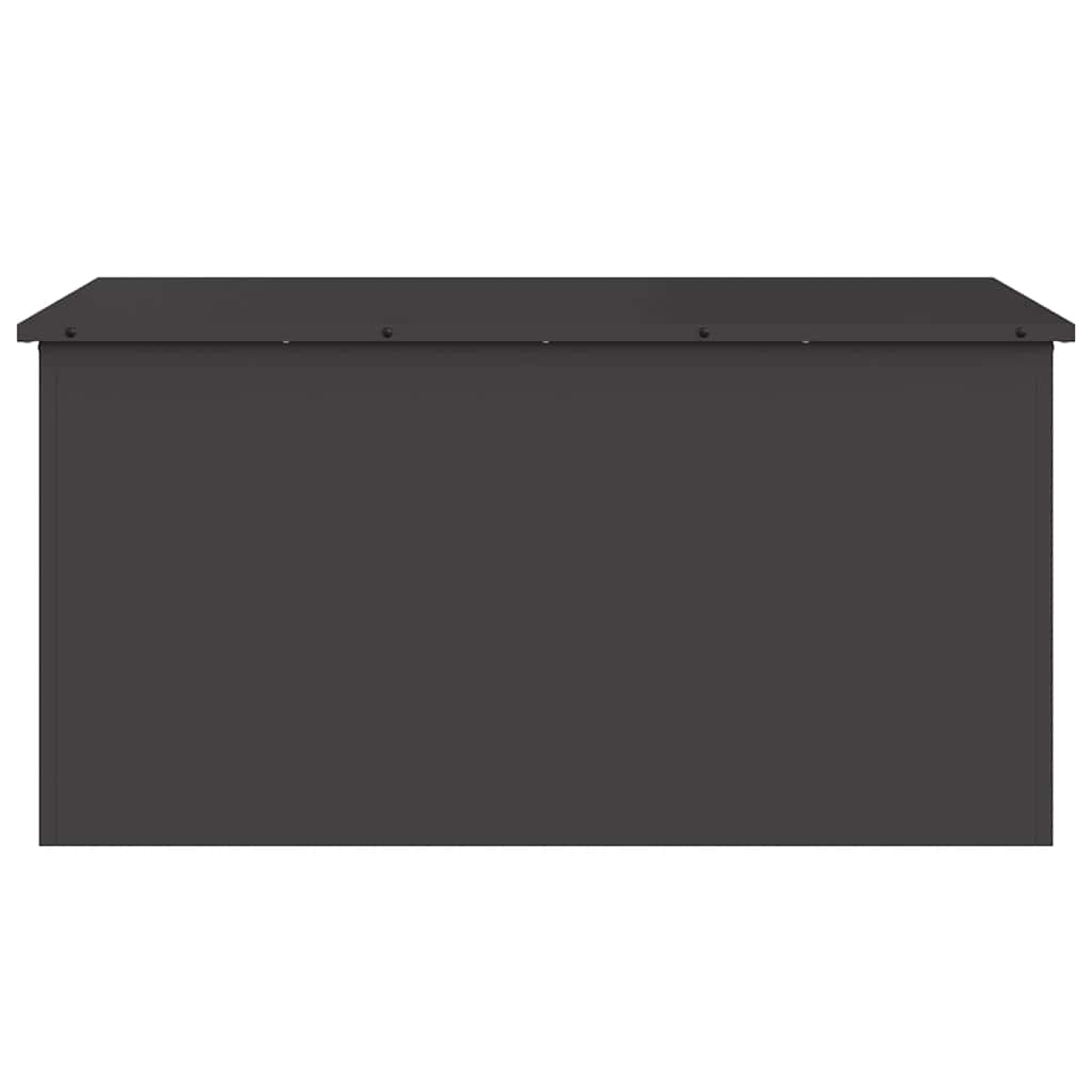 Hageoppbevaringsputeeske Stål 100 x 50,5 x 50 cm 220 Svart