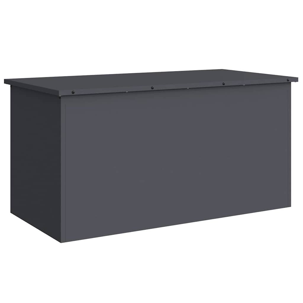 Hageoppbevaringsputeeske Stål 100 x 50,5 x 50 cm 220 Antrasitt