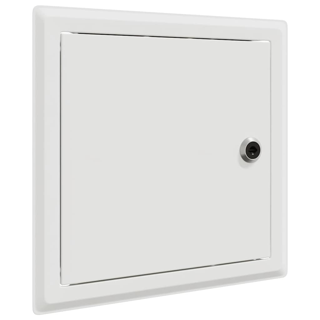 Tilgangspanel 2 pcs Hvit 23 x 23 x 3 cm Stål