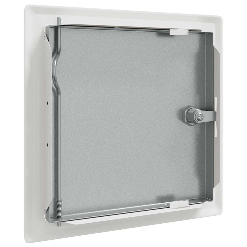 Tilgangspanel 2 pcs Hvit 23 x 23 x 3 cm Stål