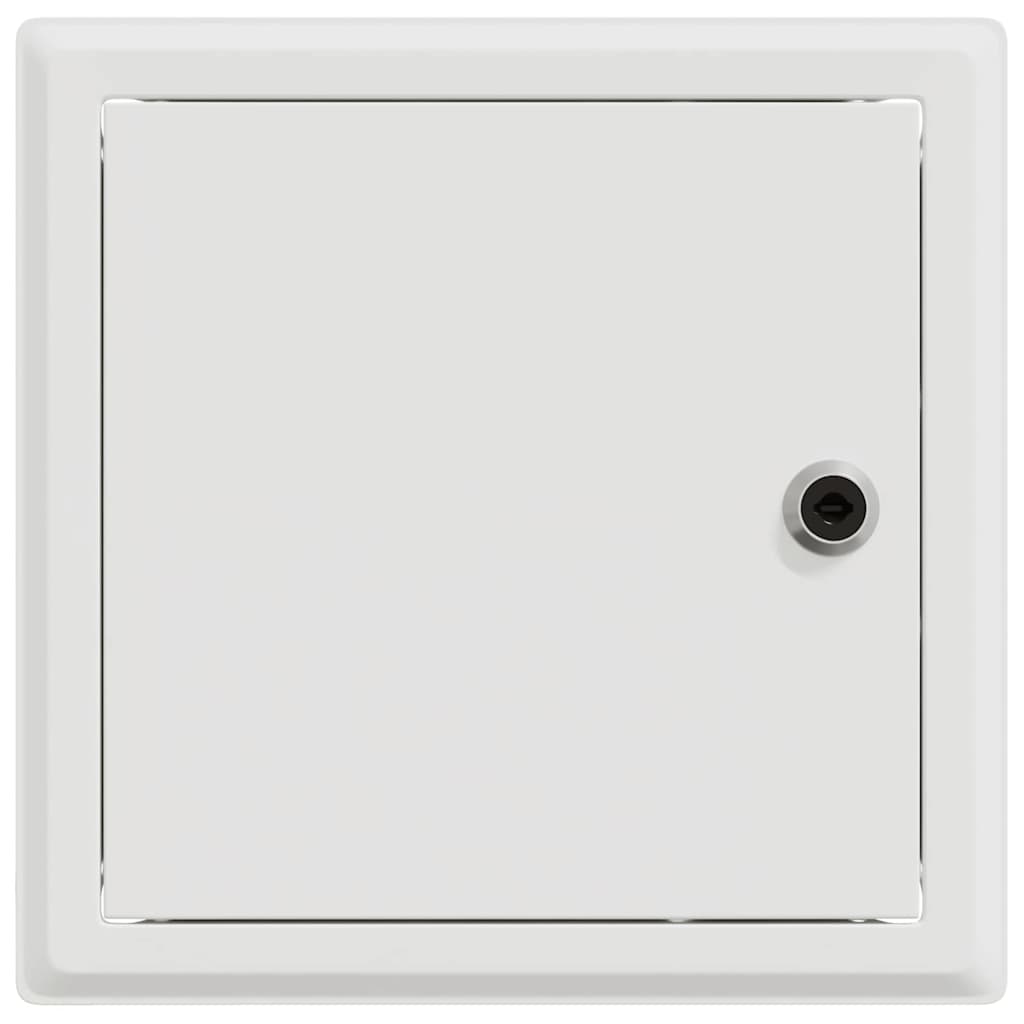 Tilgangspanel 2 pcs Hvit 23 x 23 x 3 cm Stål